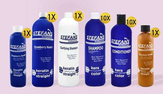 Strawberry Keratin (32 Oz) - Ultimate Package - Both 4 Oz's