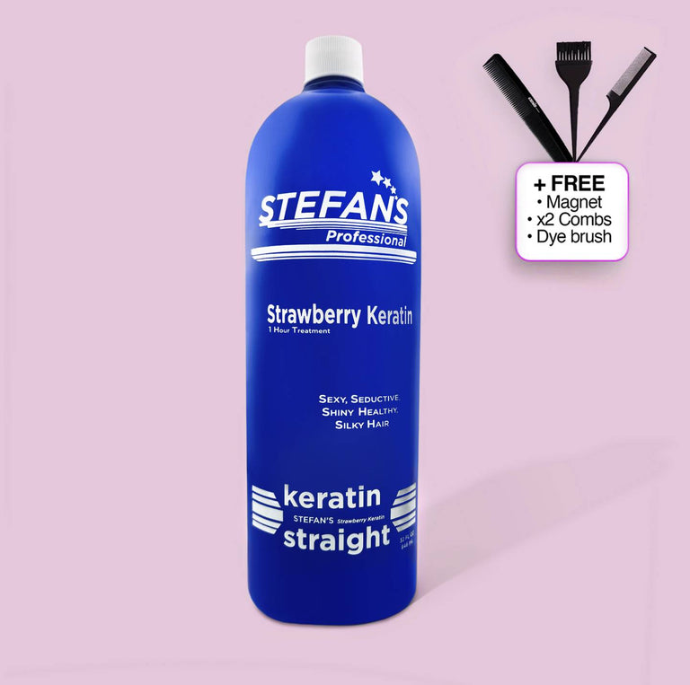Strawberry Keratin (Berry-Infused Solution)